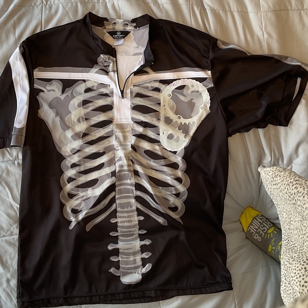 Cycling jersey Skeleton